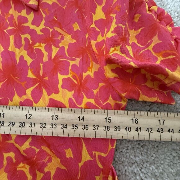 Jaaf Stretch-jersey mini dress in Hibiscus Print size small - Picture 6 of 7
